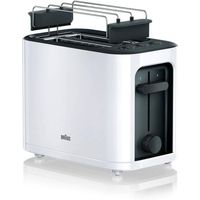 Braun Household HT 3010 WH Broodrooster - Extra brede sleuf - Wit - thumbnail