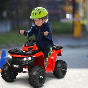 6V Elektrische Kinderquad met Muziek/MP3/USB en AUX voor Jongens en Meisjes 41 x 68,5 x 49,5 cm Rood