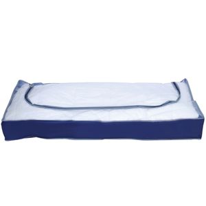 Opbergtas/beschermhoes beddengoed/kleding - voor onder bed - 109 x 46 x 15 cm