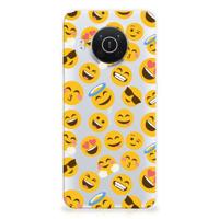 Nokia X10 | X20 | Flexibel TPU bumper | Emoji