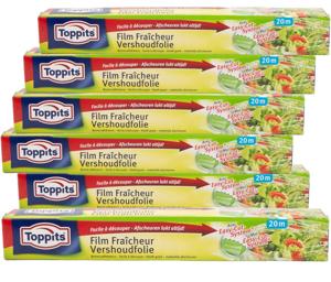 Toppits Vershoudfolie 32cmx20m pak 6 rol