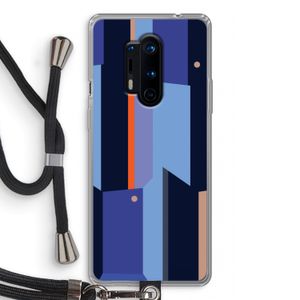 Gestalte 3: OnePlus 8 Pro Transparant Hoesje met koord