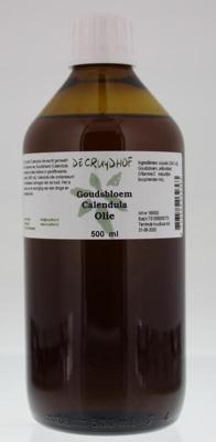 Calendula/goudsbloem olie 500 Milliliter Calendula/goudsbloem olie 500 Milliliter