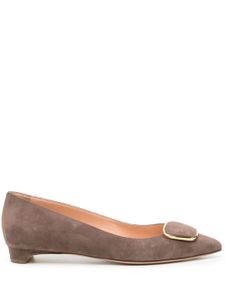 Rupert Sanderson ballerines Bedfa en cuir - Tons neutres