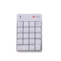 SK-51AG 2-in-1 2.4G numerieke Wireless USB toetsenbord & Mini Calculator Laptop Desktop PCwit