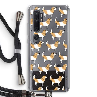 Doggy: Xiaomi Mi Note 10 Transparant Hoesje met koord
