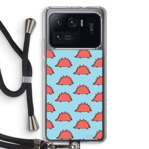 Dinosawrr: Xiaomi Mi 11 Ultra Transparant Hoesje met koord