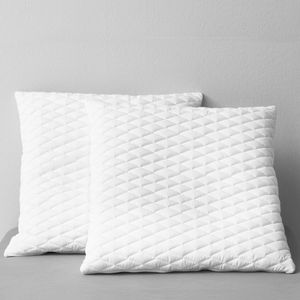 VidaXL Kussens 2 st 80x80x14 cm traagschuim