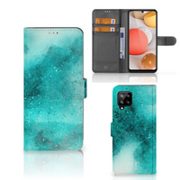 Hoesje Samsung Galaxy A42 5G Painting Blue - thumbnail