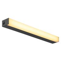 SLV WandlampSight 58cm zwart - 1001283