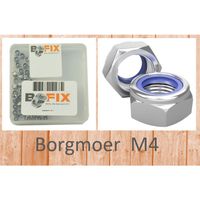 Bofix Borgmoer M4 verzinkt (50st) - thumbnail