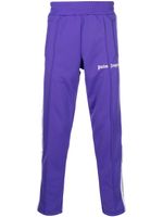 Palm Angels pantalon de jogging à logo imprimé - Violet - thumbnail