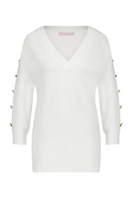 Jada vneck pullover - off white - 07102
