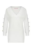 Jada vneck pullover - off white - 07102