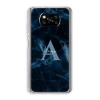 Midnight Marble: Xiaomi Poco X3 Pro Transparant Hoesje