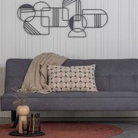 its about RoMi Tafellamp 'Reykjavik' Linnen, 75cm, kleur Zwart