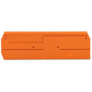 WAGO 880-346 Afsluit- en scheidingsplaat Oranje 100 stuk(s)