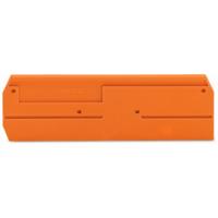 WAGO 880-346 Afsluit- en scheidingsplaat Oranje 100 stuk(s)
