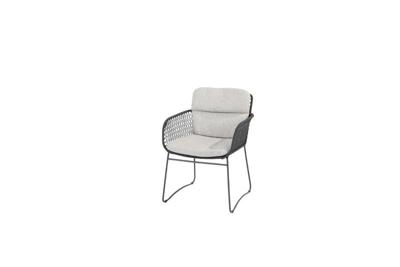 Aprilla dining stoel antraciet incl. 2 kussens 4SO - 4so