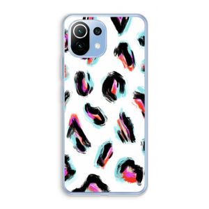 Cheetah color: Xiaomi Mi 11 Lite Transparant Hoesje