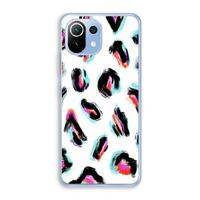 Cheetah color: Xiaomi Mi 11 Lite Transparant Hoesje