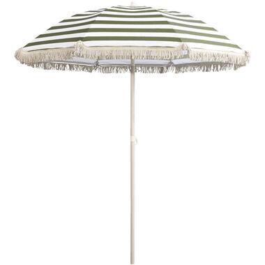 Parasol Oliva tilt - gestreept - Ø200 cm - Leen Bakker