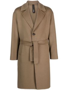 Hevo manteau Ostuni à taille ceinturée - Marron