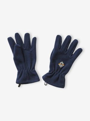 Jongenshandschoenen van fleece petroleum