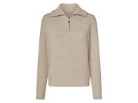 esmara Gebreide dames trui (Beige, S (36/38))