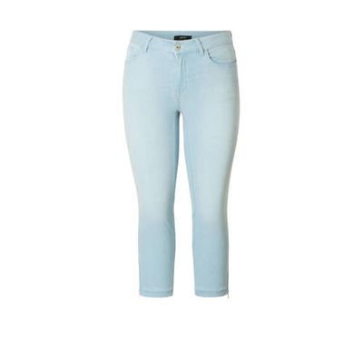 Yest skinny capri jeans Ivana bleached blue denim