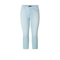 Yest skinny capri jeans Ivana bleached blue denim - thumbnail