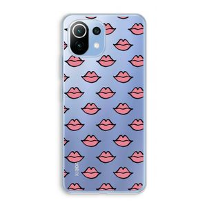 Lipjes: Xiaomi Mi 11 Lite Transparant Hoesje