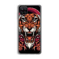 Tiger and Rattlesnakes: Samsung Galaxy A12 Transparant Hoesje