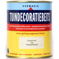 Hermadix - Tuindecoratiebeits 765 dover wit 750 ml - thumbnail