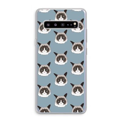 It's a Purrr Case: Samsung Galaxy S10 5G Transparant Hoesje