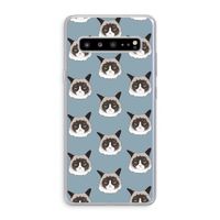 It's a Purrr Case: Samsung Galaxy S10 5G Transparant Hoesje
