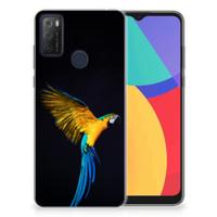 Alcatel 1S (2021) | TPU Hoesje | Papegaai