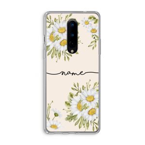 Daisies: OnePlus 8 Transparant Hoesje