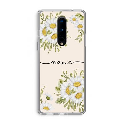 Daisies: OnePlus 8 Transparant Hoesje