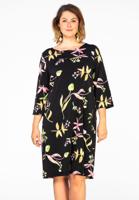 Yoek Jurk TULIP | Zwart | Maat XXL Yoek Jurk TULIP | Zwart | Maat XXL