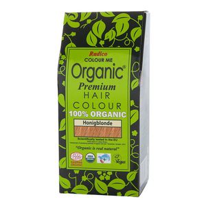 Radico Organic plantaardige haarkleuring, honingblond Maat: 100 g