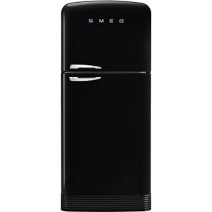 Smeg FAB50RBL5 koel-vriescombinatie Vrijstaand 524 l E Zwart