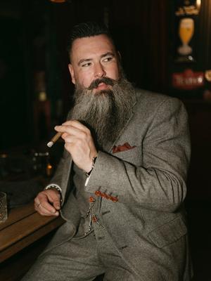 Maatpak Voor Heren | 3-delig Pak | Grijs Visgraat | Thomas Shelby | Peaky Blinders | Peaky Blinders