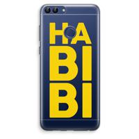 Habibi Blue: Huawei P Smart (2018) Transparant Hoesje