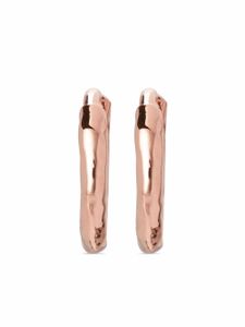 Monica Vinader Ziggy huggie earrings - Rose