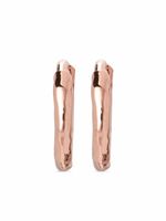 Monica Vinader Ziggy huggie earrings - Rose