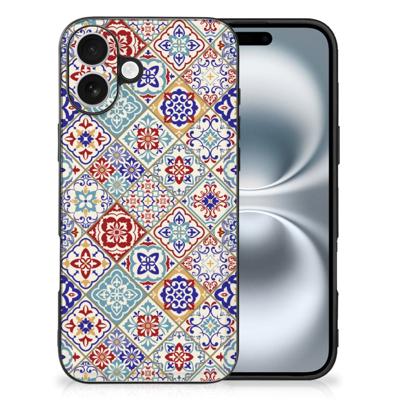 iPhone 16 Marmeren Print Telefoonhoesje Tiles Color