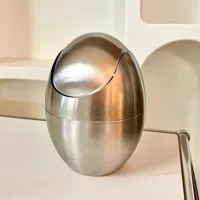 LuxBin Mini Prullenbak van Roestvrijstaal LuxBin Mini Prullenbak van Roestvrijstaal