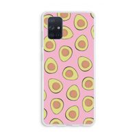 Dancing avocados: Galaxy A71 Transparant Hoesje