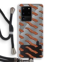 Bacon to my eggs #2: Samsung Galaxy S20 Ultra Transparant Hoesje met koord